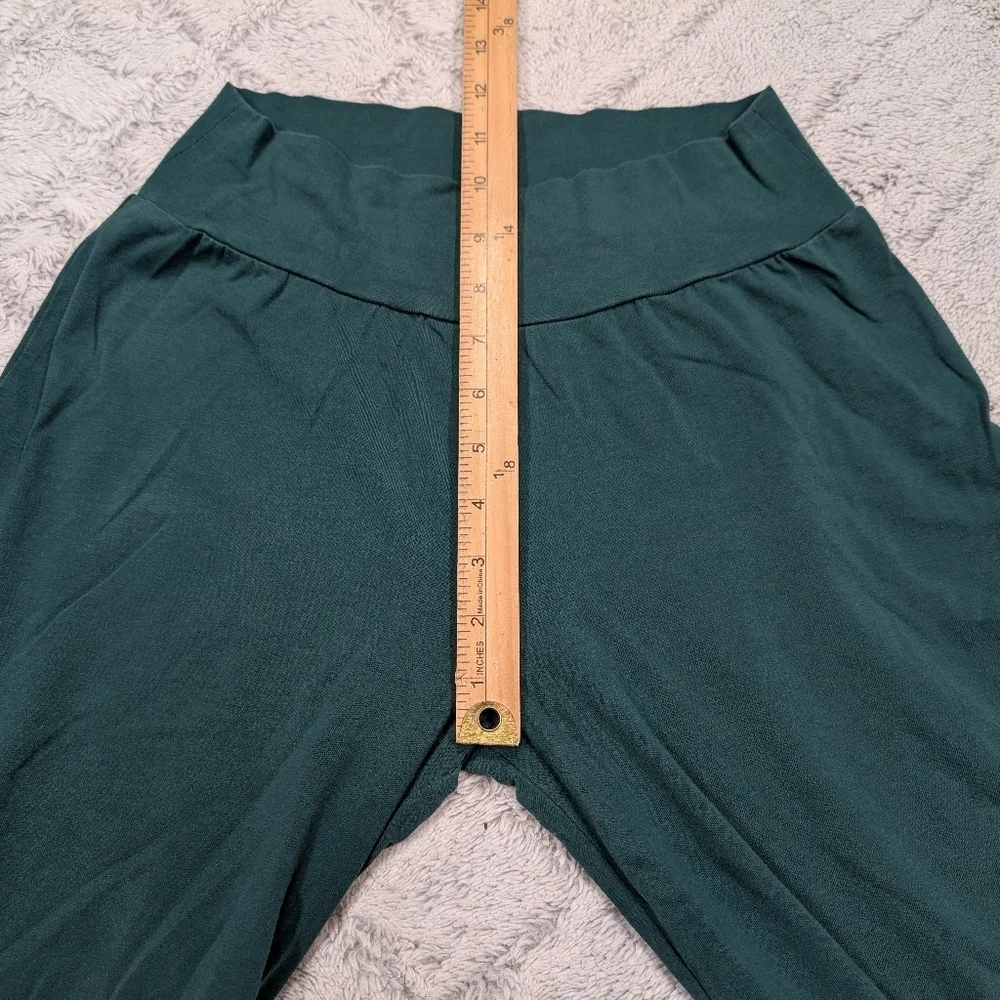 Matilda Jane Teal Wide Leg Pants with Ruffle Hem - Picture 5 of 8